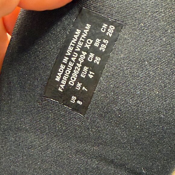 Size 8 Nike Offcourt Adjust Black Khaki Mens Comfort Slip On Slide DQ9624-004 - Picture 10 of 12